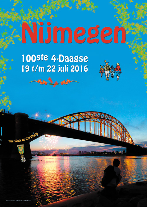 poster 100ste 4daagse