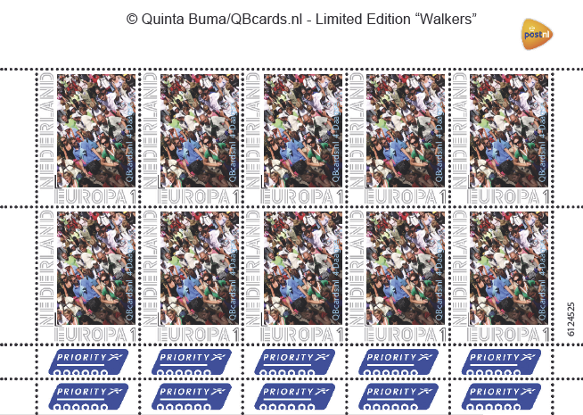 tnt persoonlijke postzegel Europa 