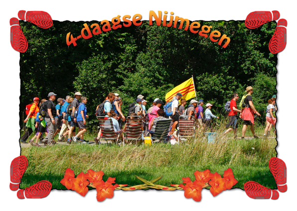 ansichtkaart 4daagse quinta buma